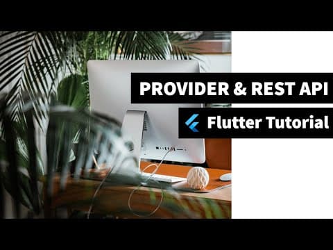 REST API (HTTP Request) with provider in flutter