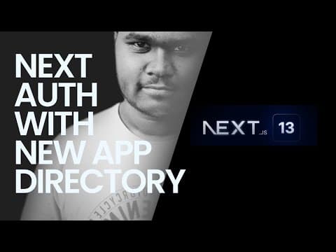 Next.js 13 New App Directory: Authentication with Next-Auth | Next Auth | Client Component